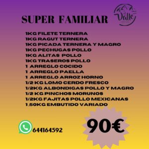 Lote Super Familiar