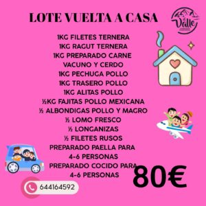 Lote Vuelta a casa