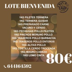 LOTE BIENVENIDA