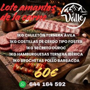 LOTE AMANTES DE LA CARNE